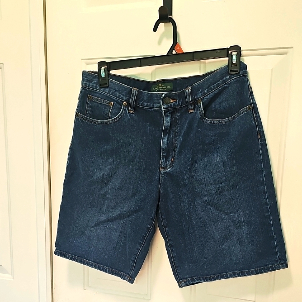 Ralph Lauren Womens Size 12 Classic Blue Denim Jeans